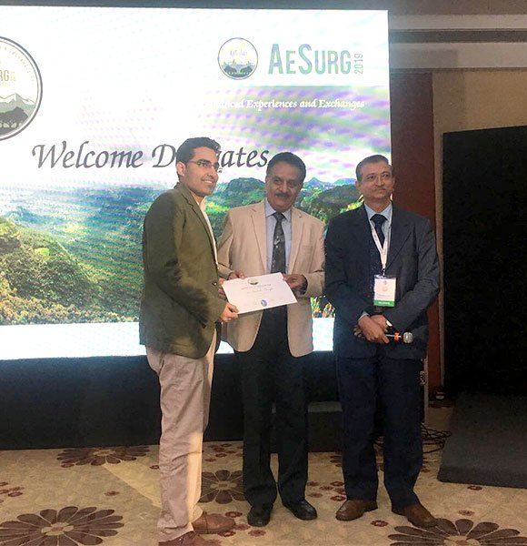 Awarded for presentation at National Aesthetic conference, Pune