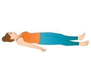 Corpse Pose (Savasana):