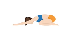 Balasana, also known as Child's Pose