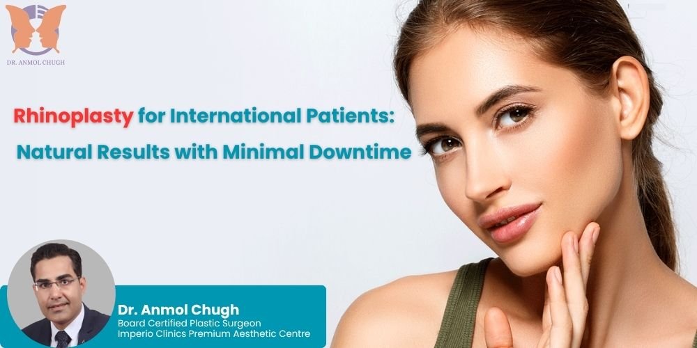 Rhinoplasty for International Patients: Natural Results with Minimal Downtime