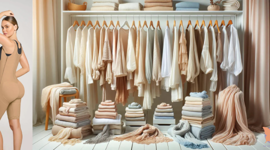 Woman dressing confidently after liposuction – showcasing body contouring results with stylish outfit