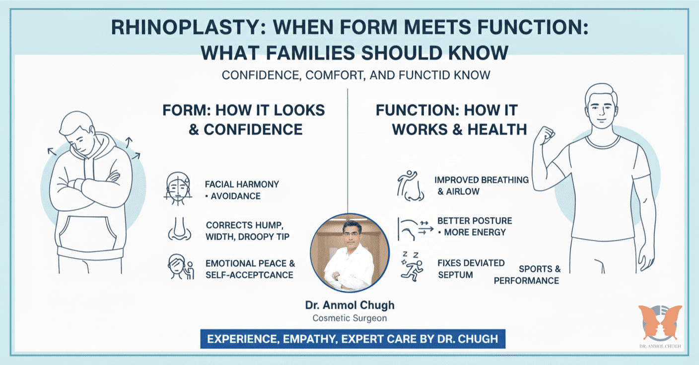 Rhinoplasty: When Form Meets Function: What Families Should Know