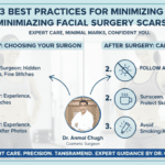 3 Best Practices for Minimizing Facial Surgery Scars