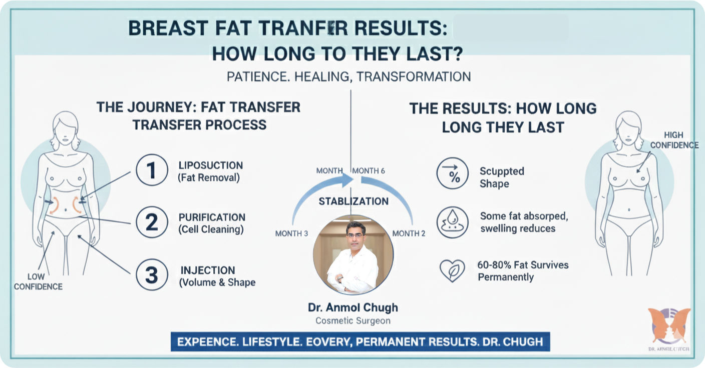 Breast Fat Transfer Results How Long Do They Last Breast Fat Transfer Results: How Long Do They Last?