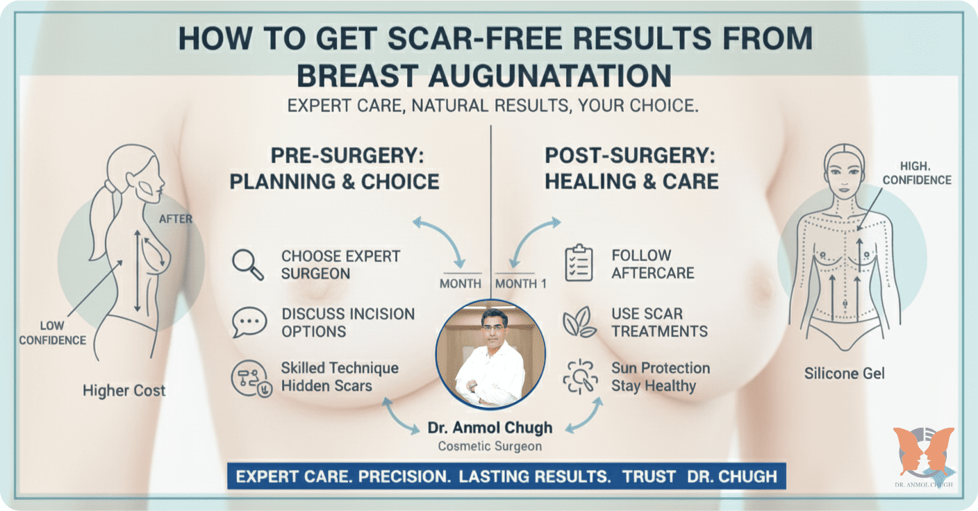 How to Get Scar-Free Results from Breast Augmentation