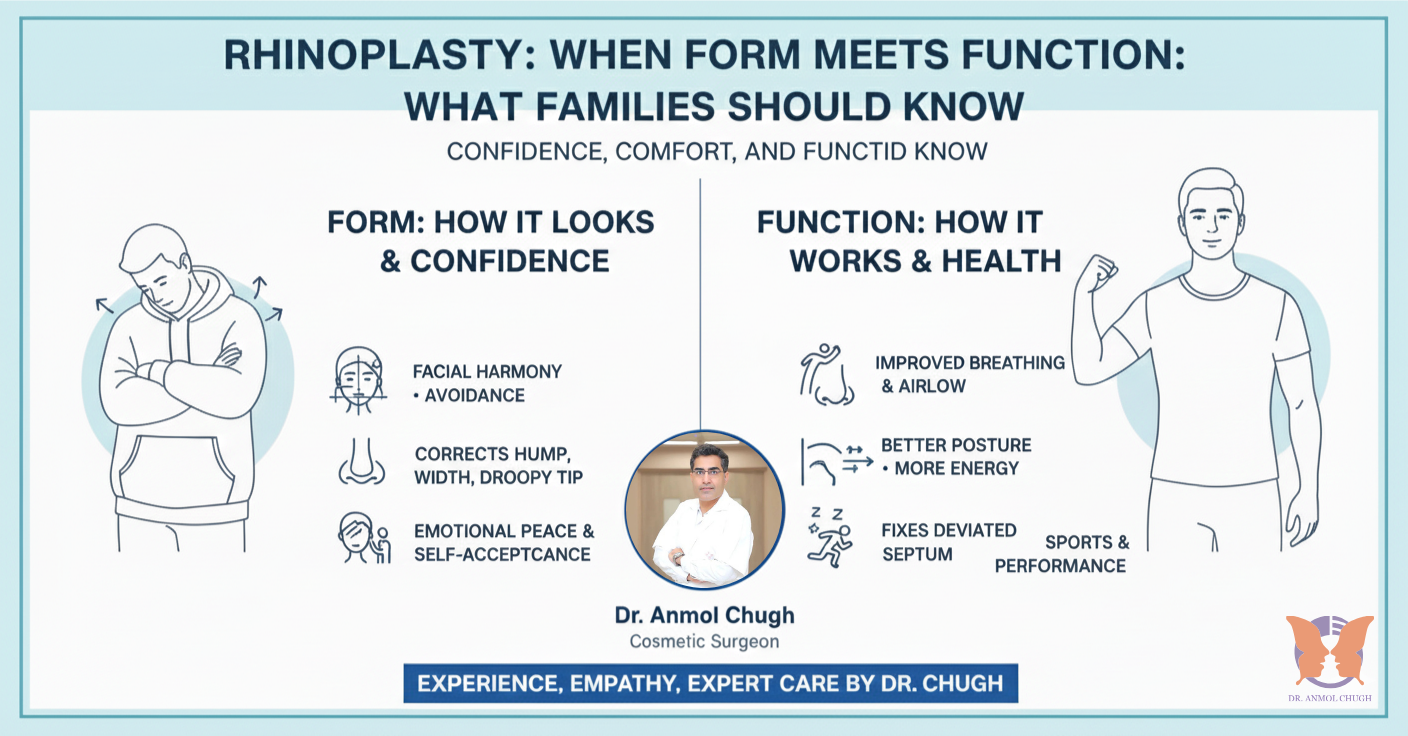 Rhinoplasty: When Form Meets Function – What Families Should Know