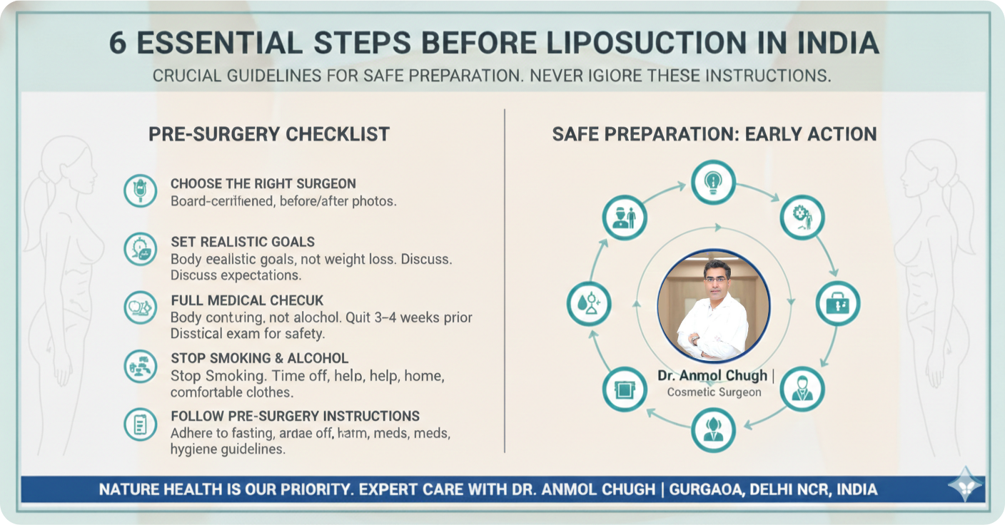 6 Things to Do Before Getting Liposuction in India