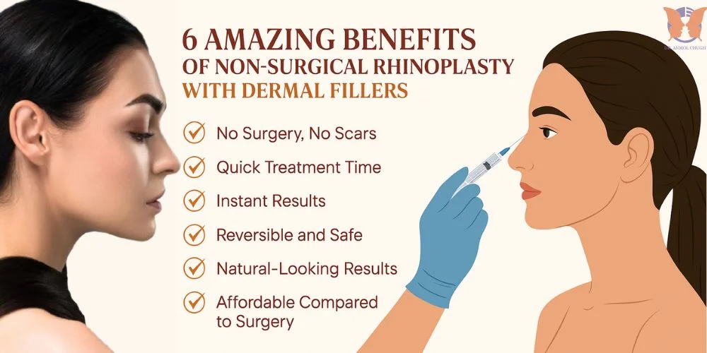 6 Amazing Benefits of Non-Surgical Rhinoplasty with Fillers
