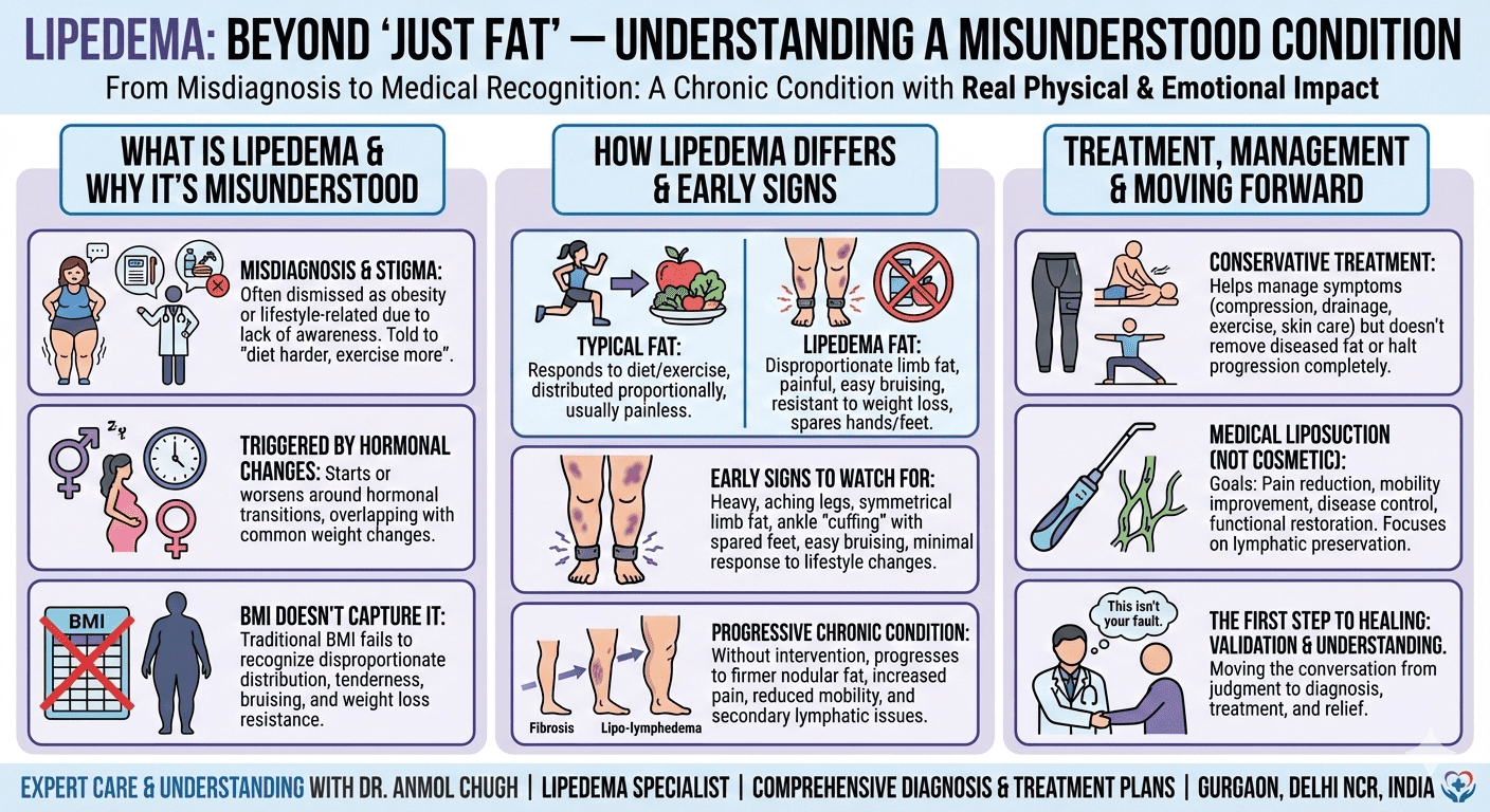 Lipedema Beyond Just Fat: Understanding a Misunderstood Condition