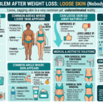Loose skin after weight loss and its impact on body appearance