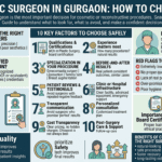 How to choose the best plastic surgeon in Gurgaon safely