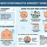Signs indicating the need for gynecomastia surgery in men