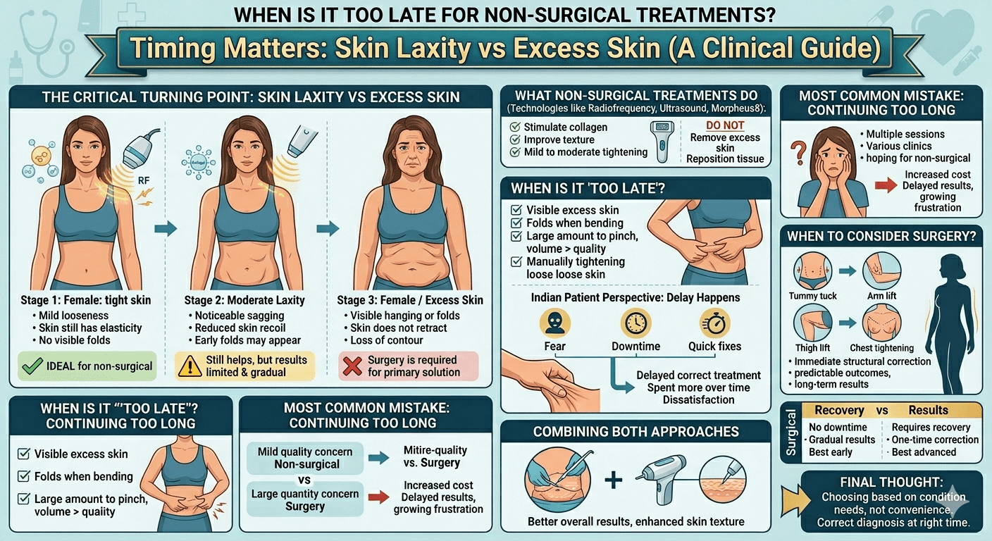 When non-surgical treatments may no longer be effective