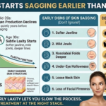 Early signs and causes of skin sagging and collagen loss