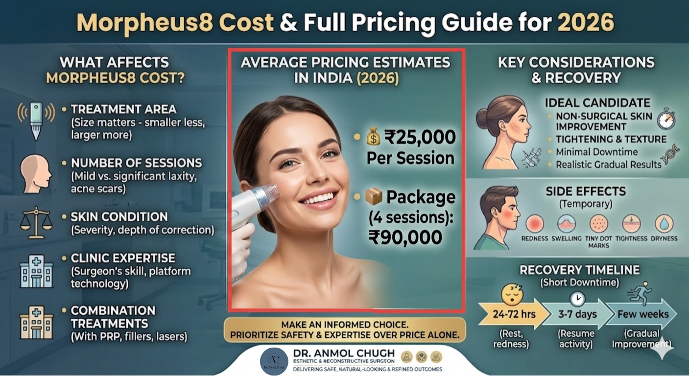 Morpheus8 treatment cost and pricing guide for 2026