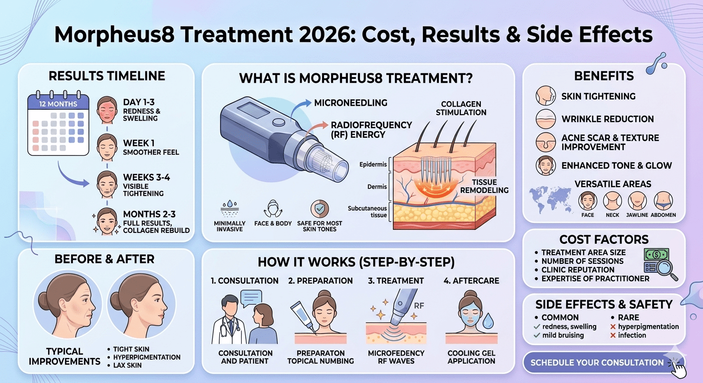 Morpheus8 treatment results, cost, and side effects explained