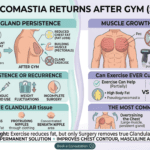 Reasons why gynecomastia may return or appear after gym workouts in men